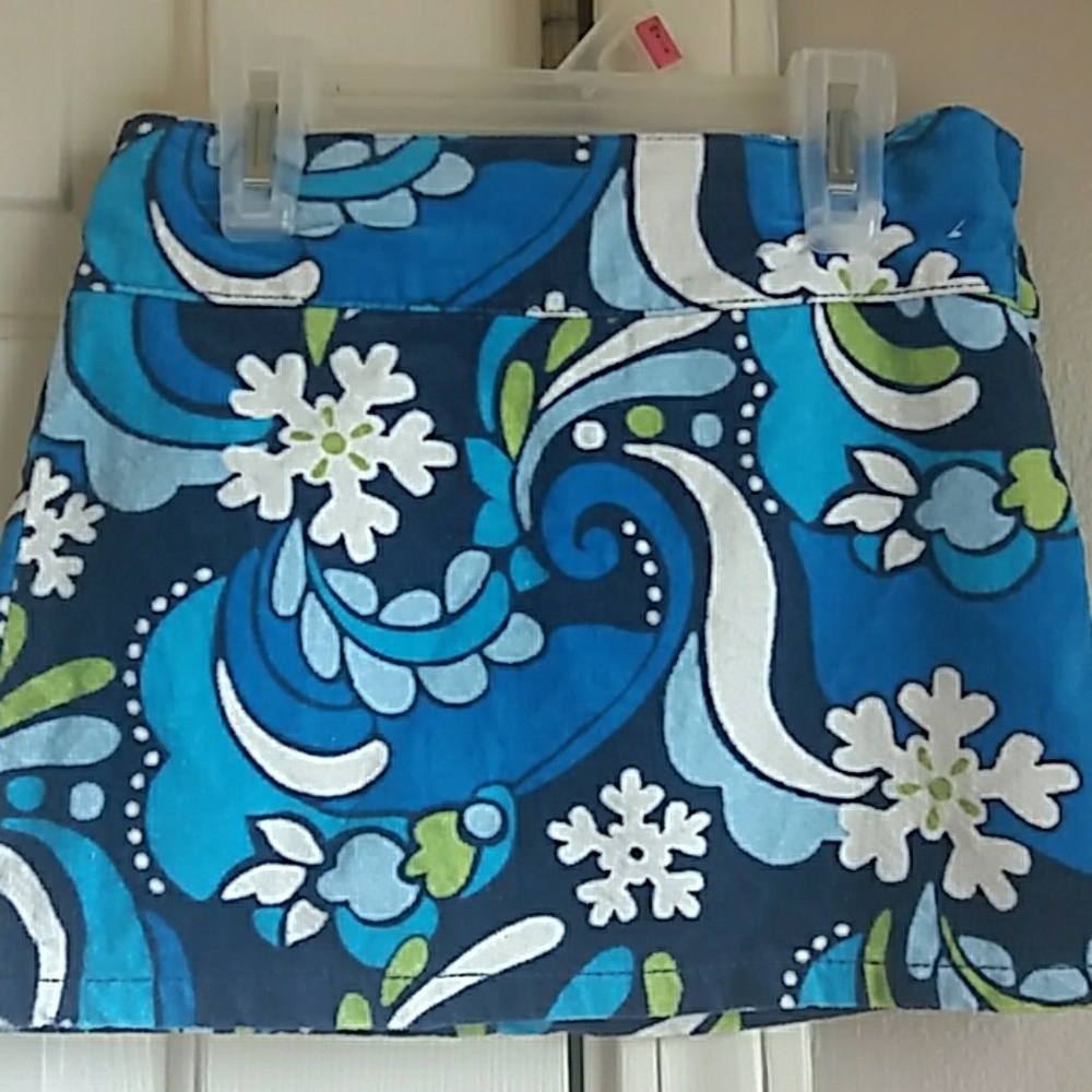 Gymboree girls paisley skort